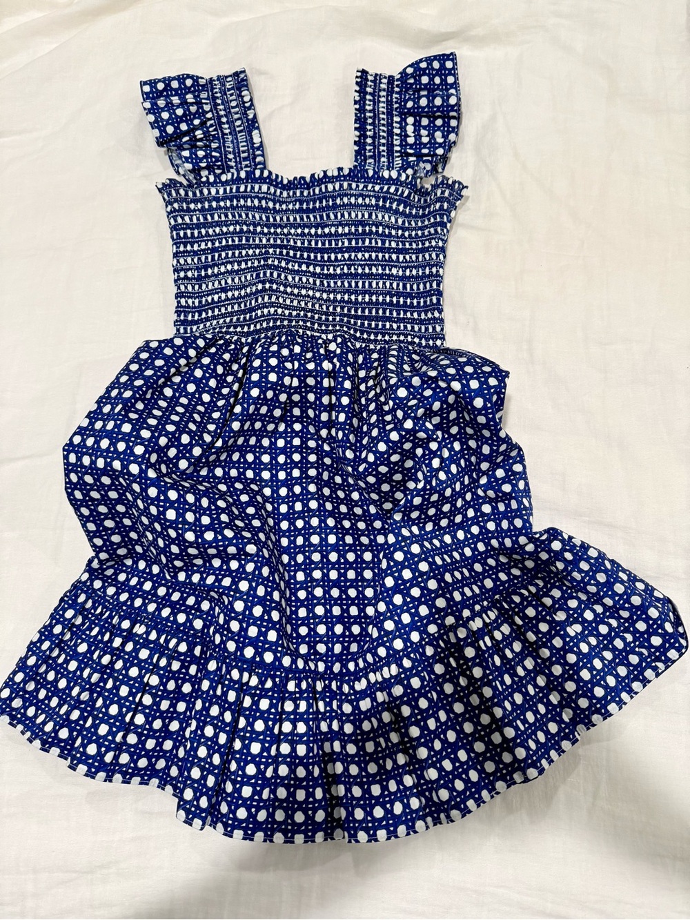 ✨NWOT- Hill House Elizabeth Nap Dress, Navy Basketweave- Size XXS ✨